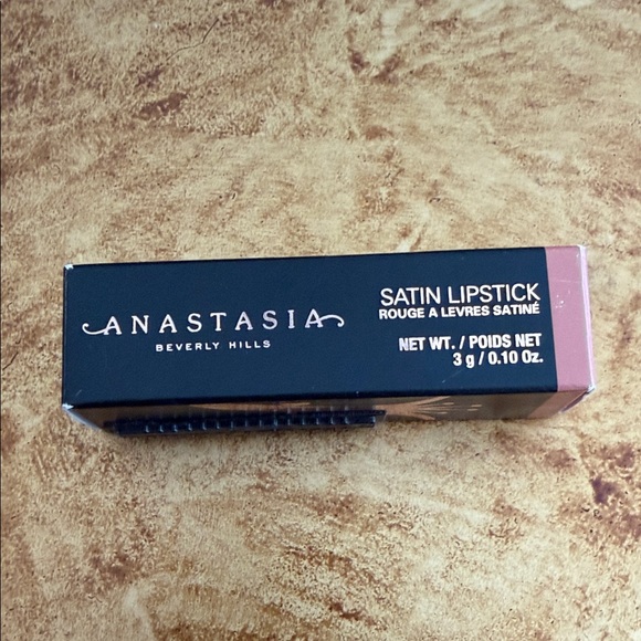 New Anastasia Beverly Hills Satin Lipstick -Warm Peach - Picture 3 of 7